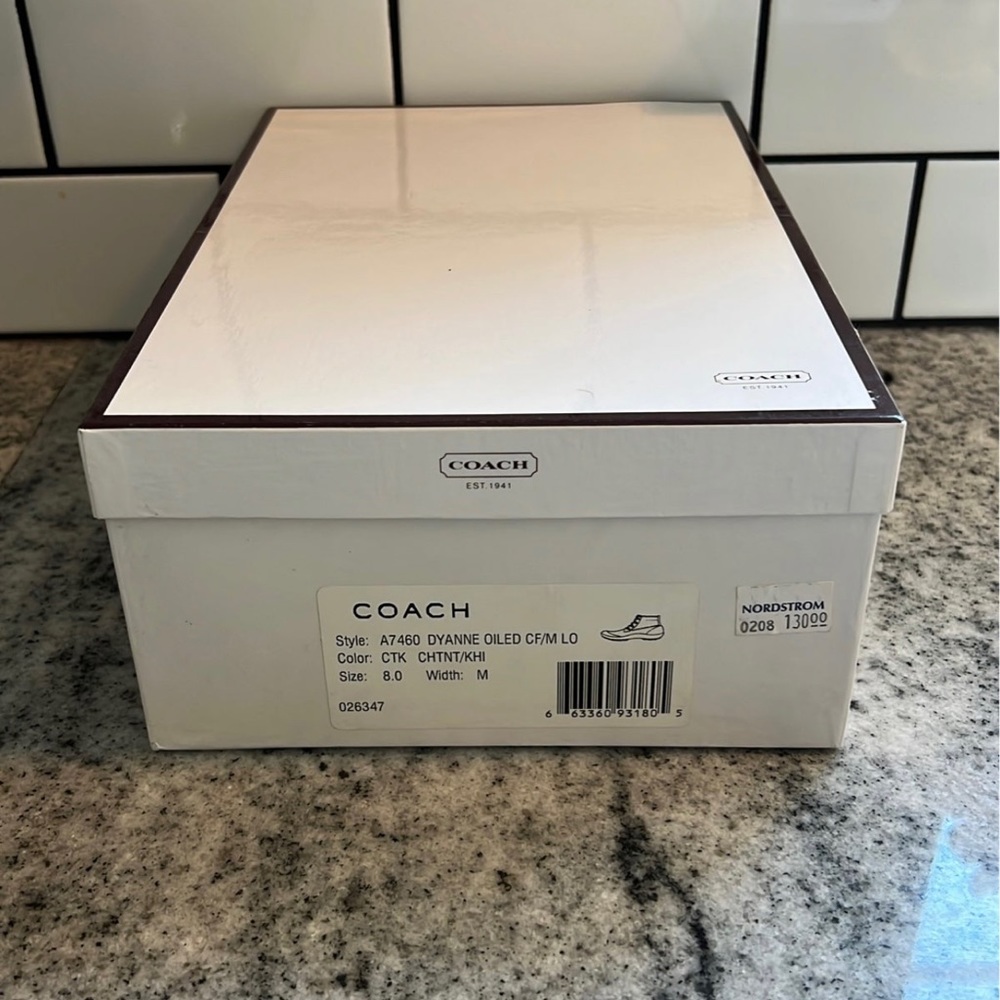 Coach Dyanne Oiled boots